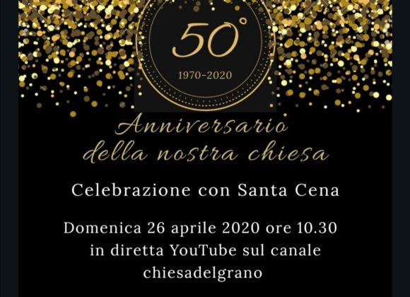 50° Anniversario della nostra chiesa